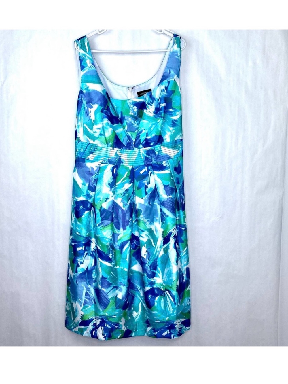 NWT R&M Richards Size Dress Watercolor Floral 22W